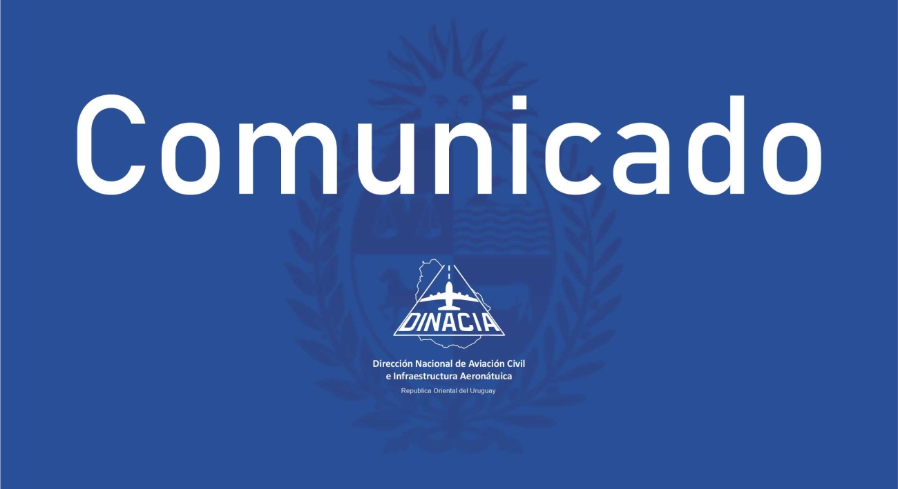 Comunicado Dinacia
