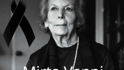 Fallecimiento de la Sra. Mirta Vanni